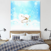 Fantasy Trumps Wrapped Canvas Leinwanddruck (Insitu (Schlafzimmer))