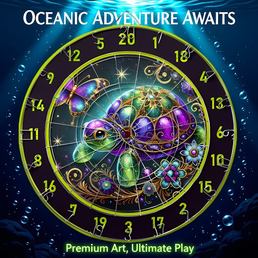 Fantasy Turtle Butterfly Rustic Lodge Dekoration Dartscheibe