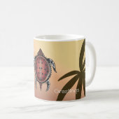 Fantasy Turtle Tattoo Kaffeetasse (VorderseiteRechts)