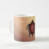Fantasy Turtle Tattoo Kaffeetasse (Vorderseite Links)