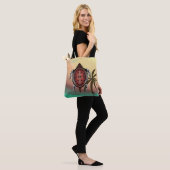 Fantasy Turtle Tattoo Tasche (Am Model)