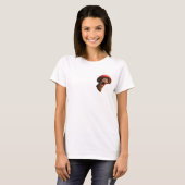 Fantasy Unfug doppelseitiger verzauberter Wald t p T-Shirt (Vorne ganz)