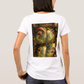 Fantasy Unfug doppelseitiger verzauberter Wald t p T-Shirt (Rückseite)
