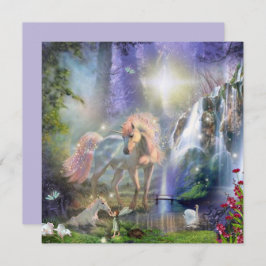 Fantasy Unicorn Mama and Baby