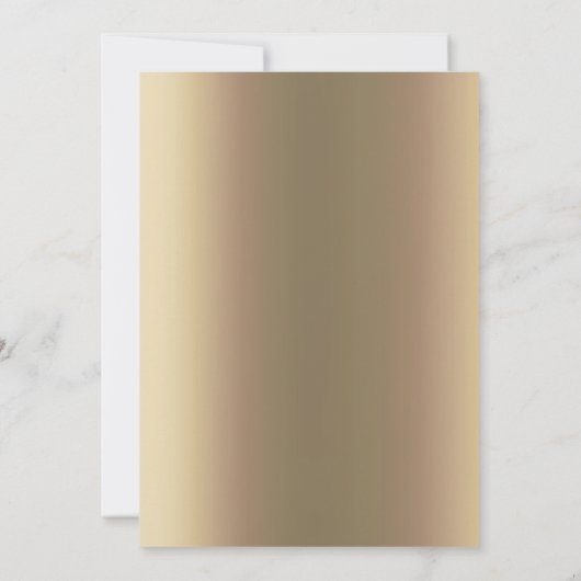 Fantasy Unicorn Mittelalterliches Schloss Metallic Einladung (Rückseite)