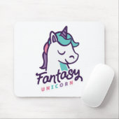 Fantasy Unicorn Mousepad (Mit Mouse)