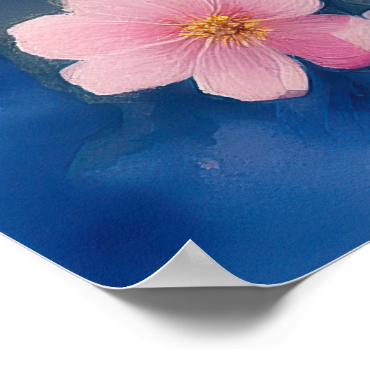 Fantasy Unicorn Poster (Ecke)