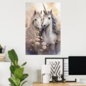 Fantasy Unicorn Poster (Heimbüro)