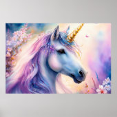 Fantasy Unicorn Poster (Vorne)