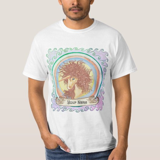 Fantasy Unicorn T-Shirt (Vorderseite)
