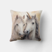 Fantasy Unicorn Throw Kissen (Rückseite)