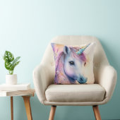 Fantasy Unicorn Throw Kissen (Stuhl )