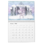 Fantasy Unicorns and Pegasus on Ice 2017 Calendar Kalender (Jan 2026)