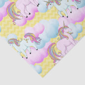 Fantasy unicorpattern Mädchen Party Gewebe Seidenpapier (Detail)