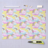 Fantasy unicorpattern Mädchen Party Gewebe Seidenpapier (Handwerk)