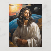 *~* Fantasy Universe mit Planet Earth AP50 Postkarte (Vorderseite)