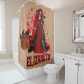 Fantasy Vampire Blood County Duschvorhang (Beispiel)