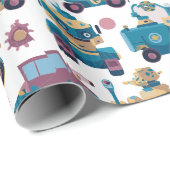 Fantasy Vehicles Geschenkpapier (Rolleneckpunkt)