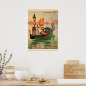 Fantasy Venedig Poster (Küche)