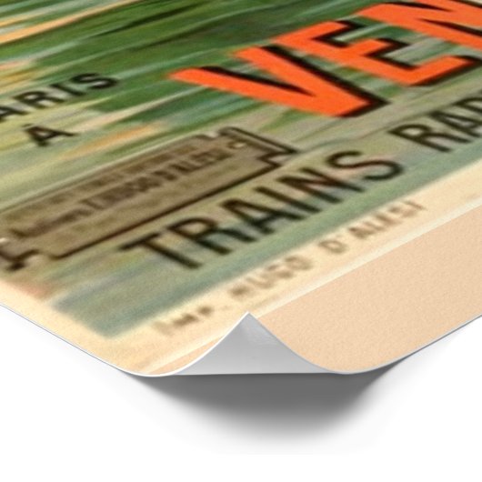 Fantasy Venice Poster (Ecke)