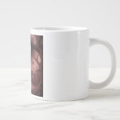 Fantasy: Verfallenes Haus mit riesigem Augapfel Jumbo-Tasse (Rechts)