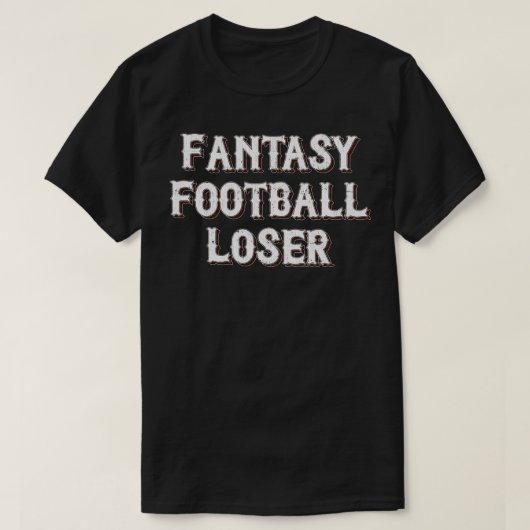 Fantasy Verlierer T-Shirt (Design vorne)