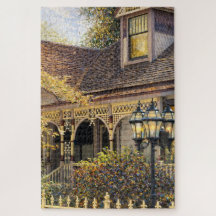 Fantasy-Victorian-Lebkuchenhaus I