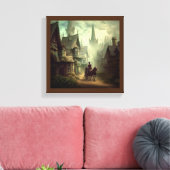 Fantasy Viktorianisch England 1 Leinwanddruck (Insitu (Wohnzimmer))