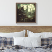 Fantasy Viktorianisch England 3 Leinwanddruck (Insitu (Schlafzimmer))