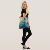 Fantasy-Vögel Blauhäher Tasche (Am Model)