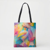 Fantasy-Vögel Seiden-Vogel Tasche (Vorderseite)