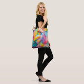 Fantasy-Vögel Seiden-Vogel Tasche (Am Model)