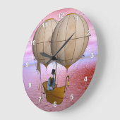 Fantasy Voyage Große Wanduhr (Winkel)