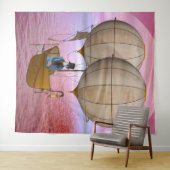 Fantasy Voyage Wandteppich (Beispiel (Horizontal))