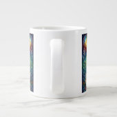 Fantasy-Wald-Kaffeetasse Jumbo-Tasse (Rückseite)
