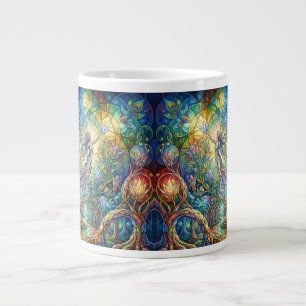 Fantasy-Wald-Kaffeetasse Jumbo-Tasse