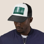 Fantasy-Wald mit Nebel in Grün Truckerkappe (Beispiel)