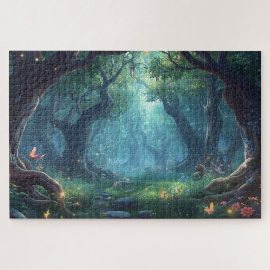 Fantasy-Wald-Puzzle Puzzle (Horizontal)