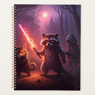 Fantasy-Wald-Tier-Abenteuer-Kunst Planer