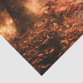 Fantasy-Wald-Zug-Papier Seidenpapier (Detail)