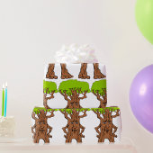 Fantasy Walking Tree Geschenkpapier