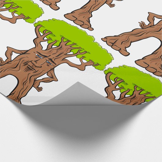 Fantasy Walking Tree Geschenkpapier