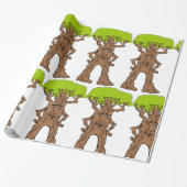 Fantasy Walking Tree Geschenkpapier (Ungerollt)