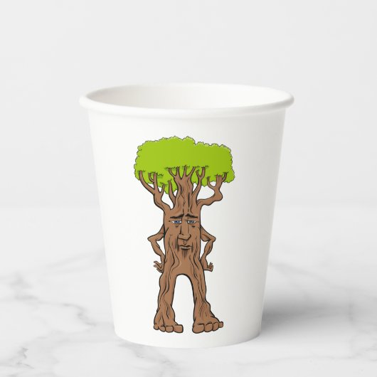Fantasy Walking Tree Pappbecher (Vorderseite)