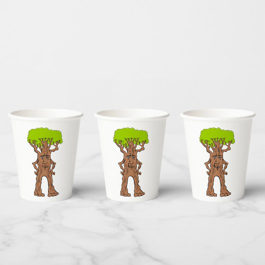 Fantasy Walking Tree Pappbecher