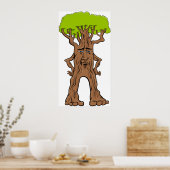 Fantasy Walking Tree Poster (Küche)