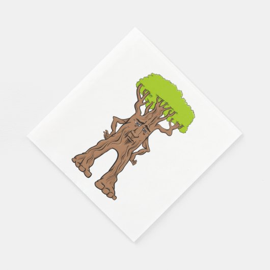 Fantasy Walking Tree Serviette (Ecke)