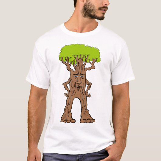 Fantasy Walking Tree T-Shirt (Vorderseite)