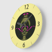 Fantasy Wall Clock Große Wanduhr (Winkel)