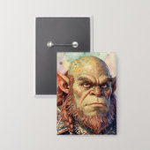 Fantasy Warrior: Dagar Button (Vorderseite/Rückseite)